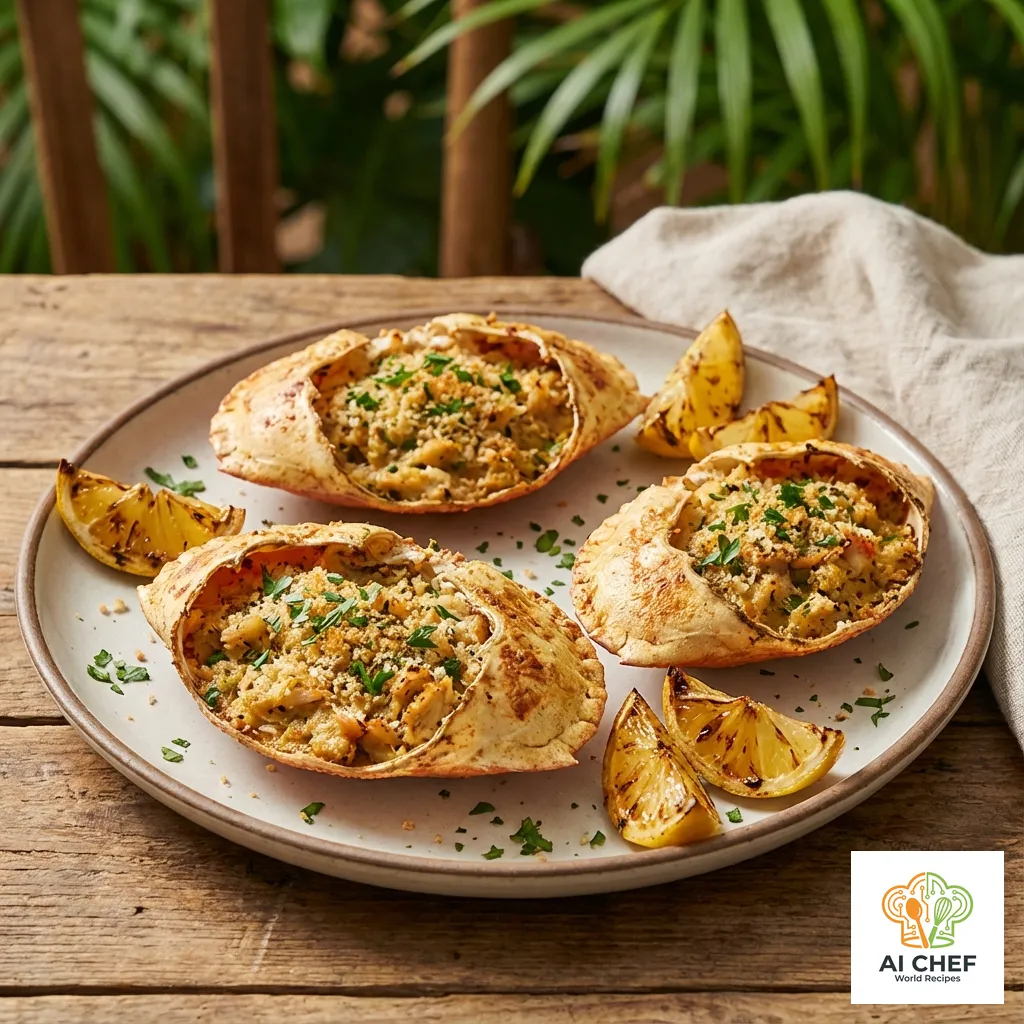 Crab Backs (Cangrejo Relleno)