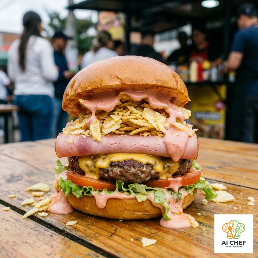 Hamburguesa Colombiana